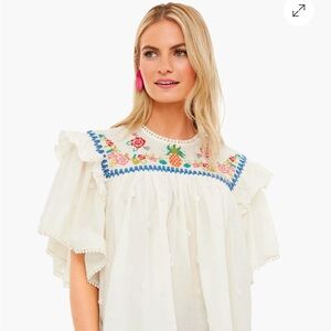 NWT Farm Rio Peasant blouse, xs